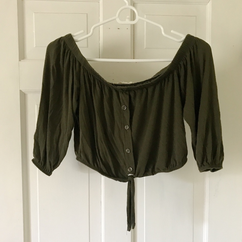 PacSun off-the-shoulder long sleeve